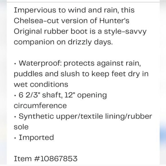 Hunter Tabitha Chelsea Rain Boots- Pink - Picture 7 of 11